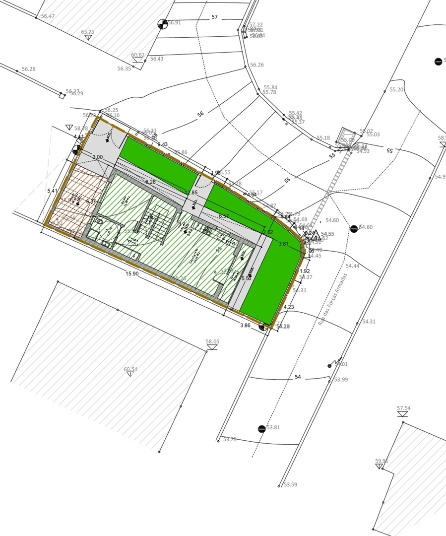 Terreno Urbano com Projecto Aprovado - Tancos - V.N. Barquinha